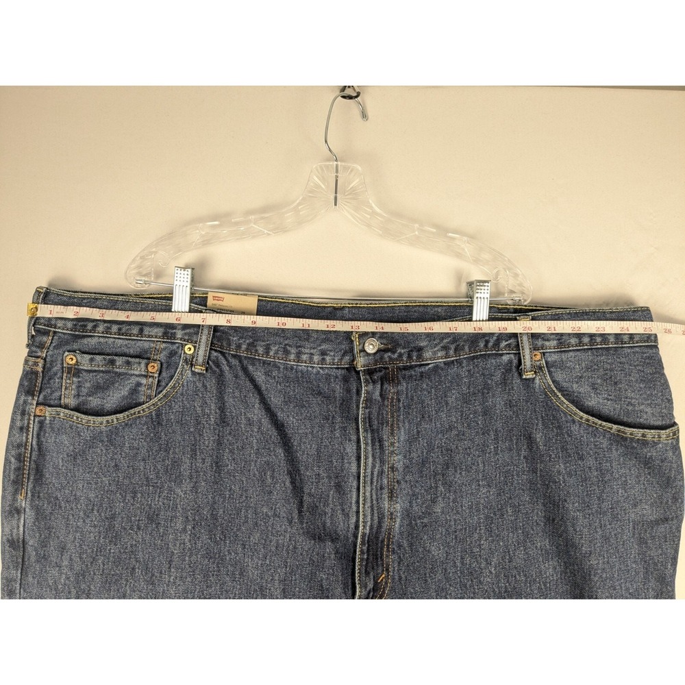Levi's 550 Relaxed Fit Jeans Mens 52x32 Blue Tapered Leg Big & Tall NWT - Picture 3 of 12